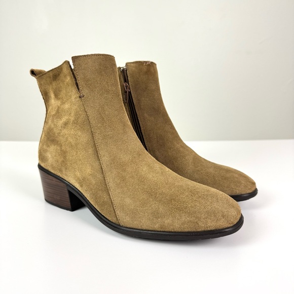 Naot Ethic Ankle Boot in Acorn Tan Suede Size 39 US 8 / 8.5 - Picture 2 of 10